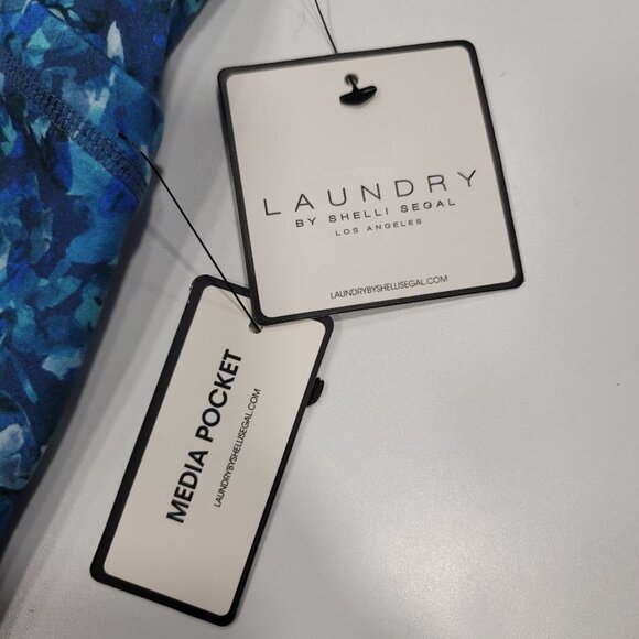 LAUNDRY By Shelli Segal High Waist Leggings with Media Pocket Size :Small - Picture 8 of 9